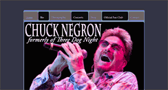 Desktop Screenshot of chucknegron.com