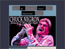 Tablet Screenshot of chucknegron.com